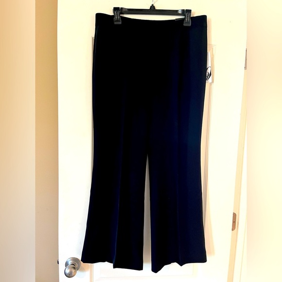 New! Nine West Suit Separates Black Slacks Wide Leg Women’s size 10 - Picture 1 of 15